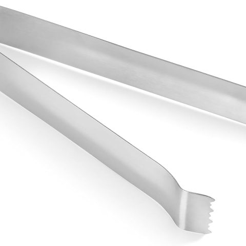 42269 Restaurant-Grade Pom Tong, Stainless Steel, 6.5 inch, Set of 6, Silver